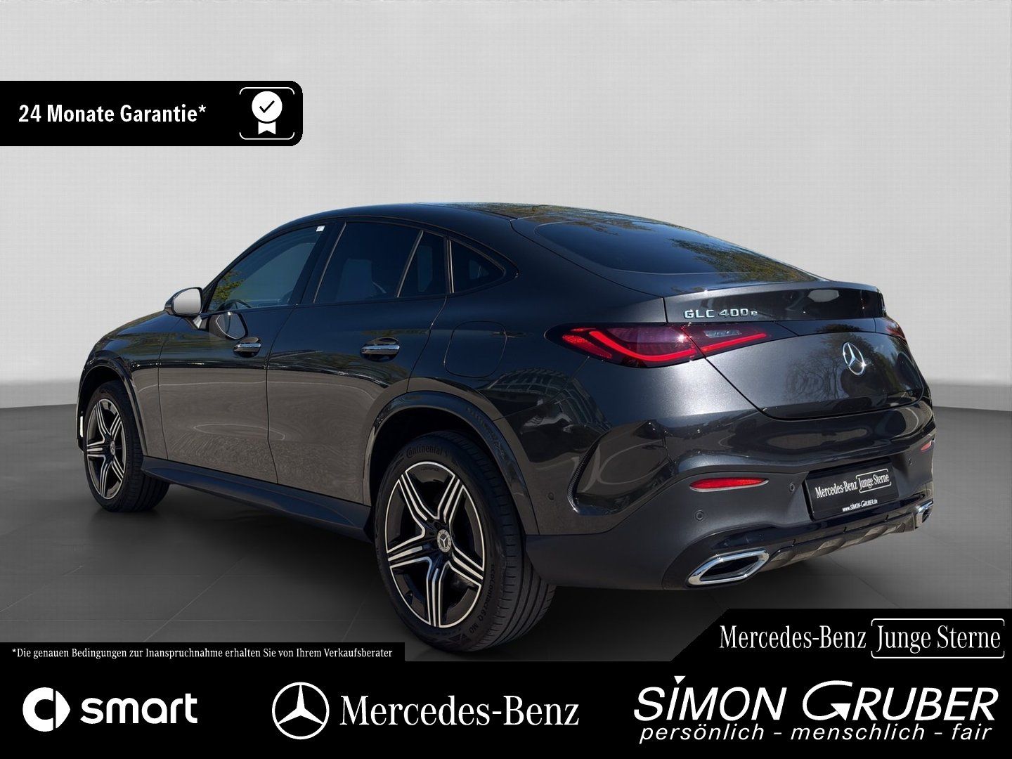 Fahrzeugabbildung Mercedes-Benz GLC 400 e 4M AMG Coupé Pano Leder Burm 360 DigiL