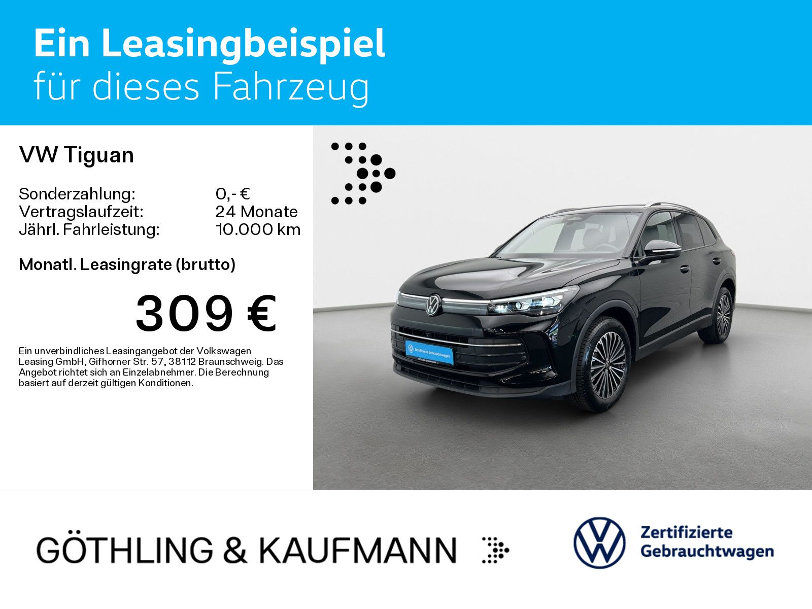 Volkswagen Tiguan 2.0 TDI DSG GOAL*NAVI*IQ.LIGHT*AHK*360*HU imagem 2