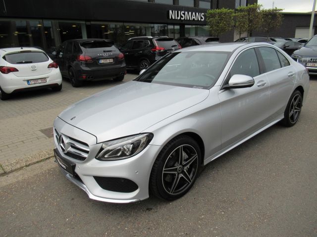 Mercedes-Benz C 180 d AMG Line-Navi-Klima-LED-Totwinkel-Sitzhe