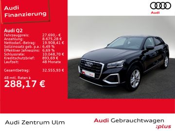 Audi Leasingangebot: Audi Q2 advanced 30TFSI 17 AHK MATRIX NAVI+ RFK 5JGAR