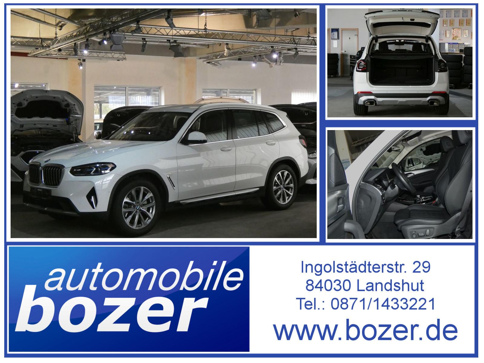 BMW X3 20dxDr 360°,AHK,HUD,Laser,Echtleder NP:76.360