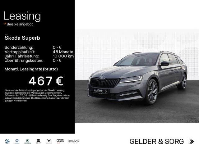 Skoda Superb Combi Sportline 2.0 TDI Pano*Stand*AHK