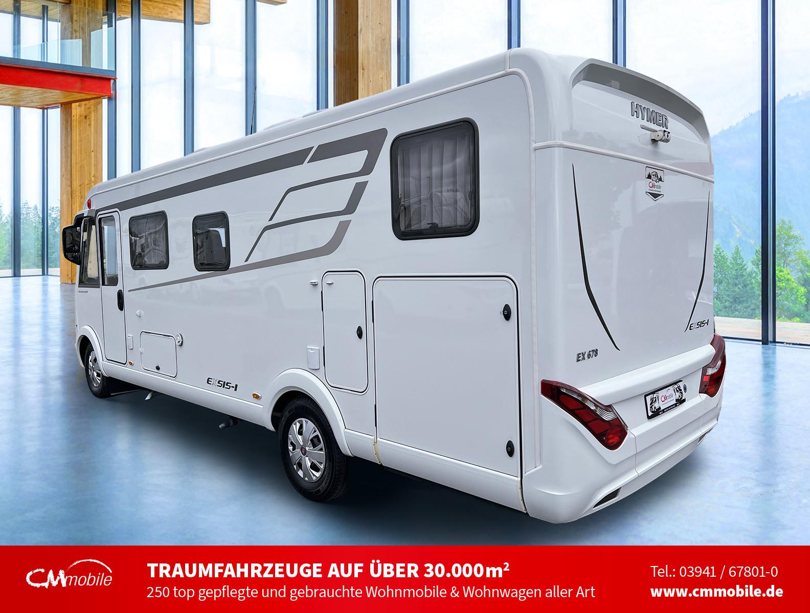 HYMER / ERIBA / HYMERCAR Exsis I 678 FL - Hub & Einzelbetten - 1. Hand -