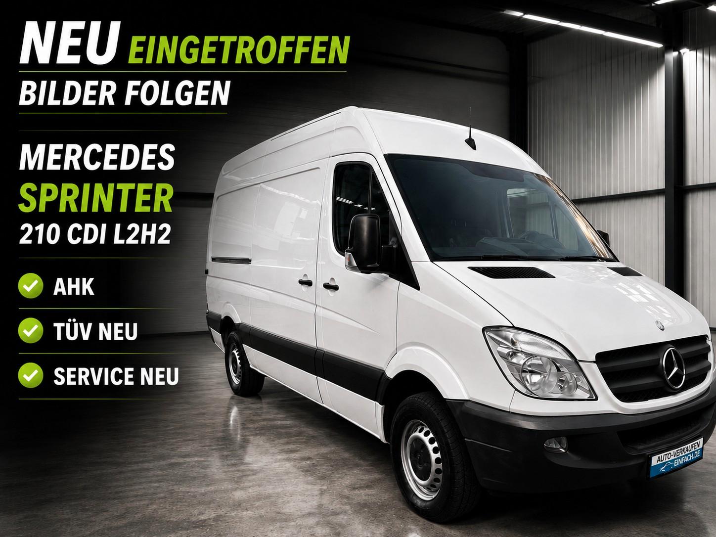 Mercedes-Benz Sprinter 210 CDI,L1H2,1.H,AHK,TÜV+Service