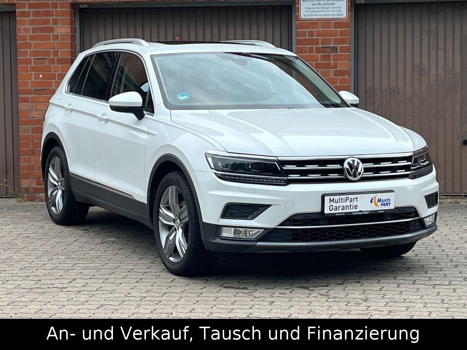 Volkswagen Tiguan Highline BMT Pano,DSG,Digita,TÜV+Insp Neu
