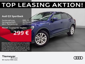 Audi Leasingangebot: Audi Q3 Sportback 35 TDI S LINE LED ALCANTARA KAMERA