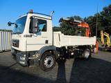 MAN TGM 18.250, Kipper/ Kran Atlas: AK 95.2 - MAN Tgm