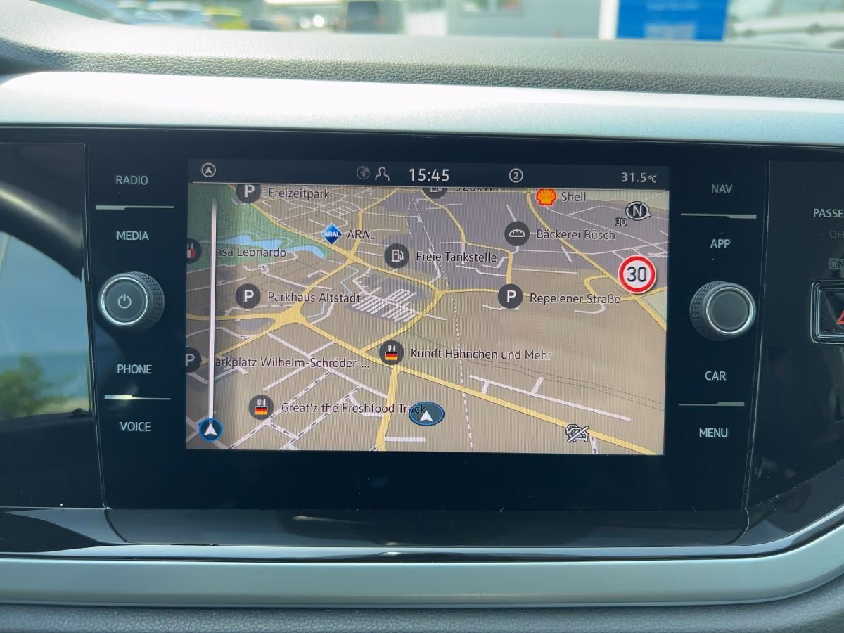 Volkswagen Polo GOAL 1.0 TSI ACC+LED+NAVI+APP+SHZ+RFK+2xPDC, миниатюра 12