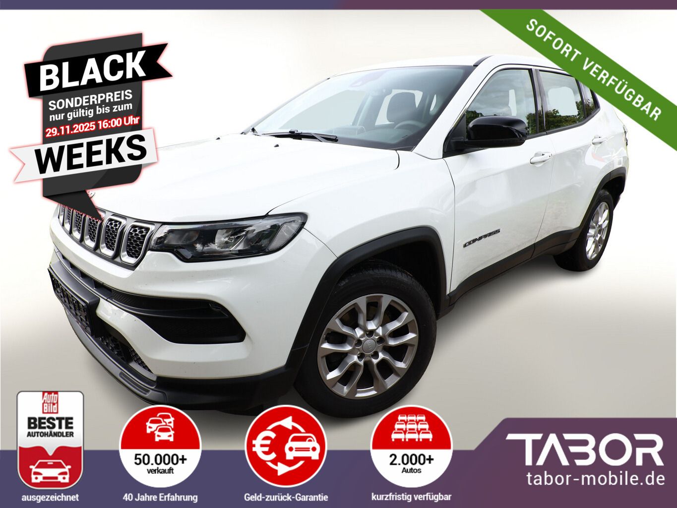 Jeep Compass 1.3l GSE T4 130 Longi. LED Keyl Kam