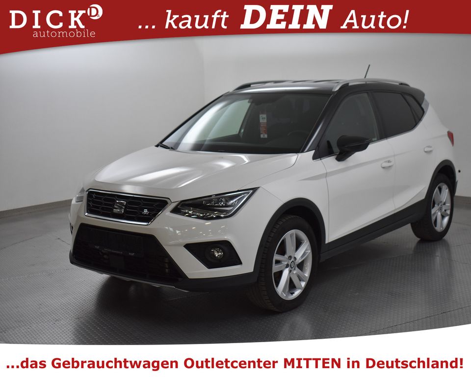 SEAT Arona 1.5 TSI FR Sport NAVI+KAMER+LED+AFH+SHZ+17
