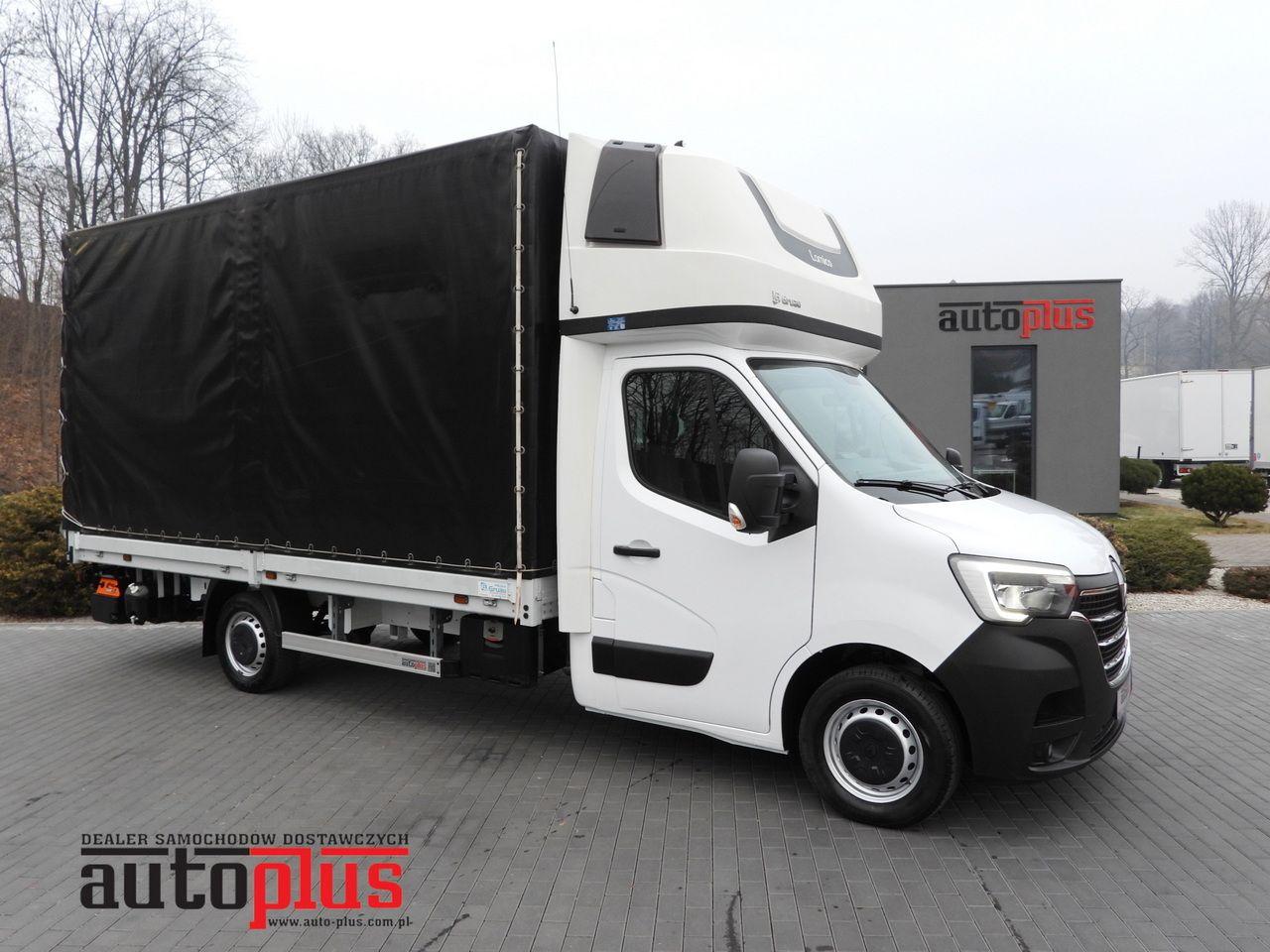 Renault MASTER PRITSCHE PLANE AUFZUG 9 PALETTEN
