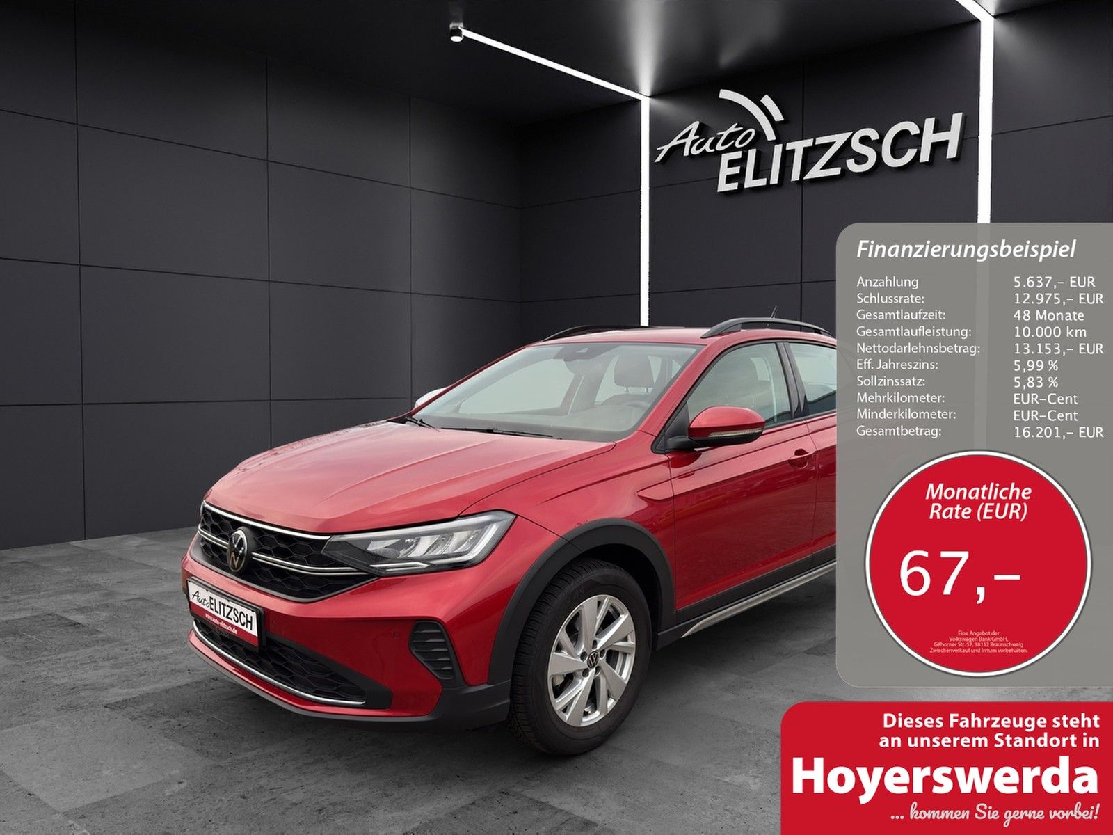 Fahrzeugabbildung Volkswagen Taigo TSI Life LED AID NAVI PDC SHZ LM