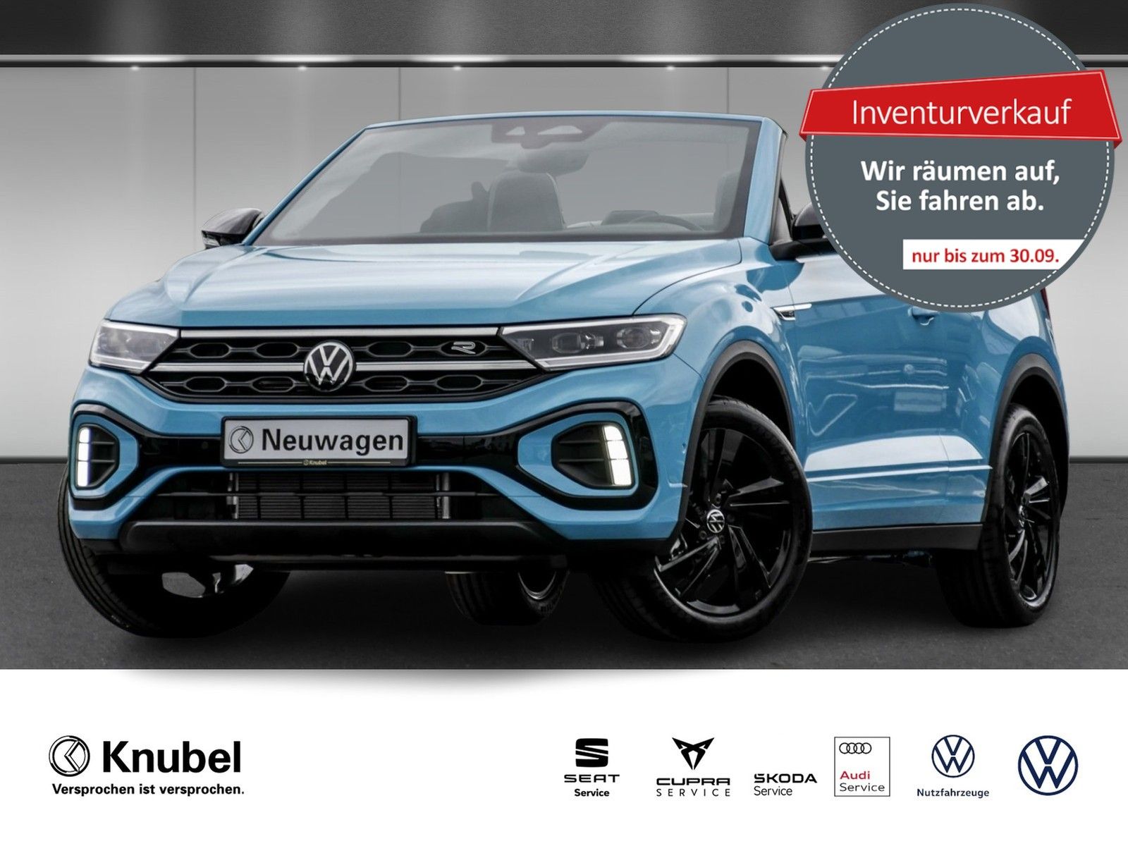 Volkswagen T-Roc Cabriolet R-Line 1.5 TSI DSG AHK ACC Navi 