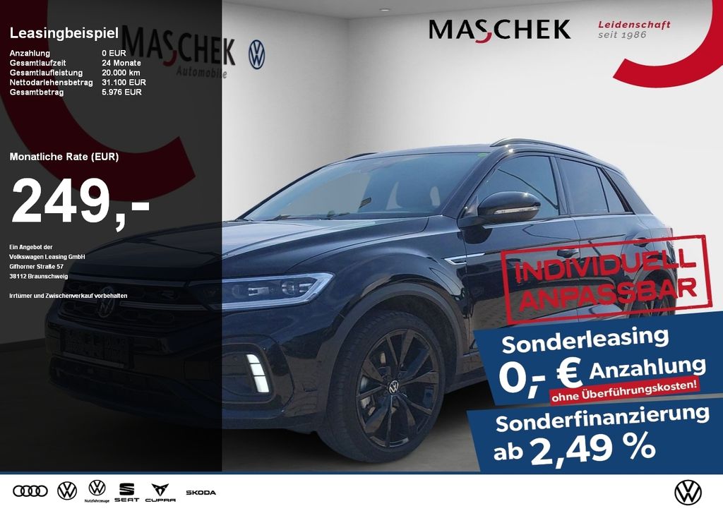 Volkswagen T-ROC R-Line 1.5 TSI AHK IQLight Panorama Anschl