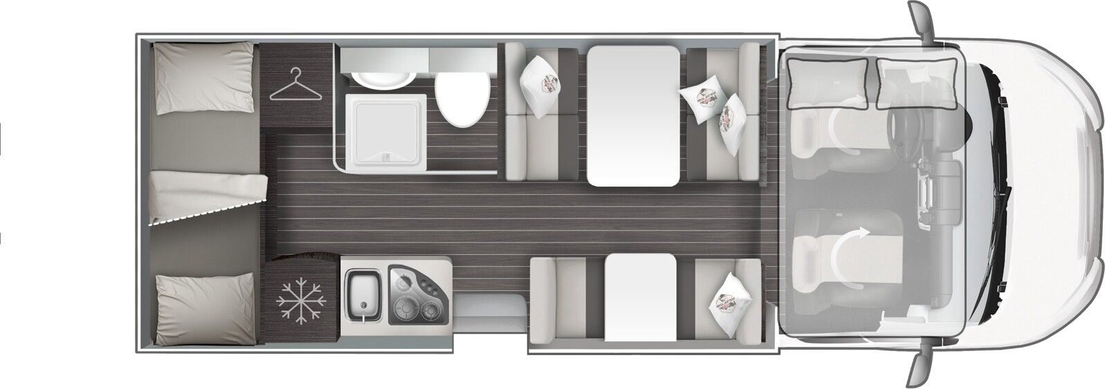 Fahrzeugabbildung Roller Team Kronos 277 M Ford