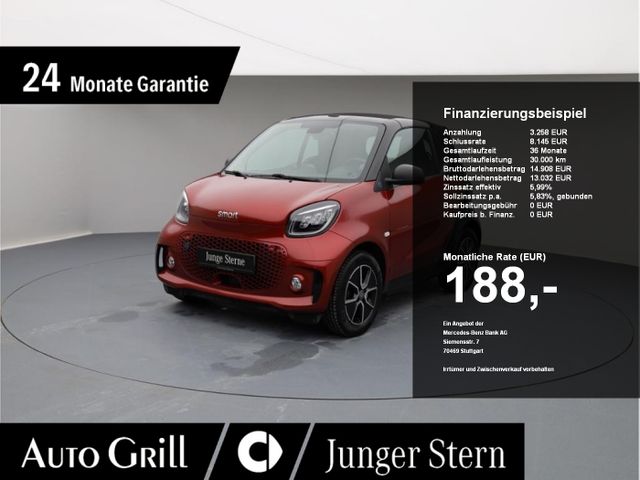 Smart EQ cabrio Exclusive 22kw Kamera Lenkhzg.