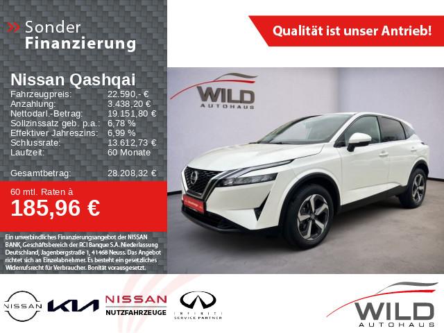 Nissan Qashqai 1.3 DIG-T MHEV N-Connecta LED 18" Navi