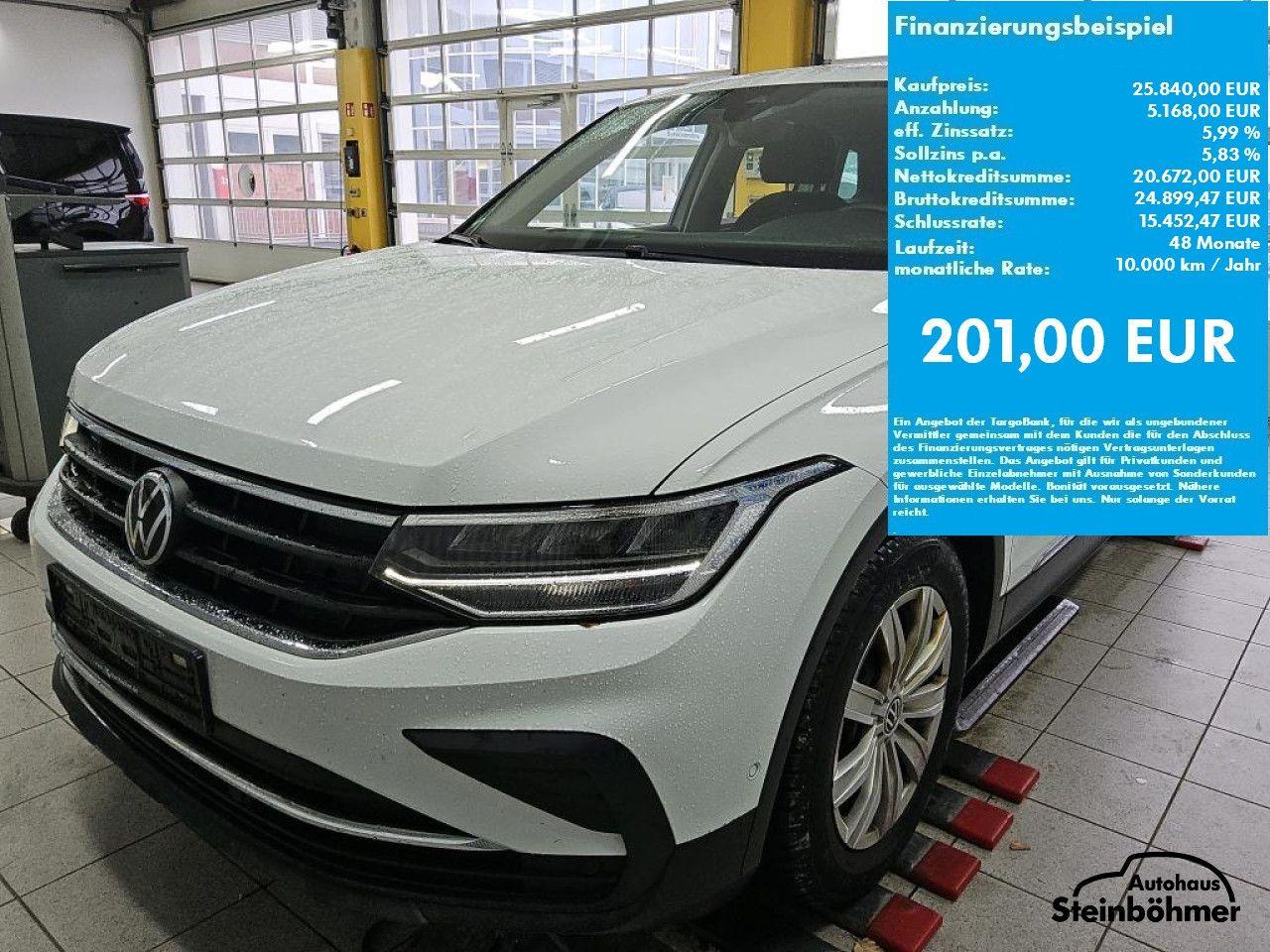 Volkswagen Tiguan Life 2.0TDI DSG LED NAV AHK ACC SHZ Navi