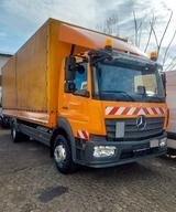 Mercedes-Benz Atego 1630 Pritsche+Plane/LBW/150TKM 1Hand - Mercedes-Benz Kühlkoffer Atego