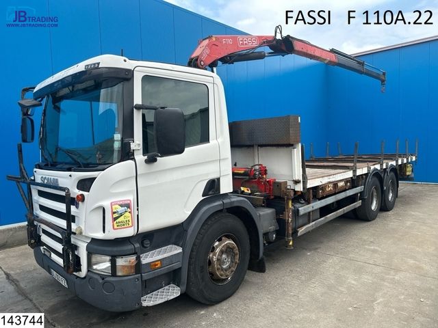 Scania P 380 6X2, Retarder, Fassi