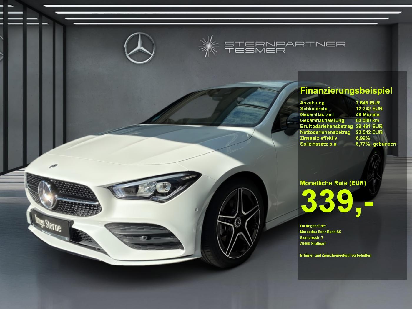 Mercedes-Benz CLA 200 SB AMG+MBUX+NIGHT+CARPLAY+KAMERA