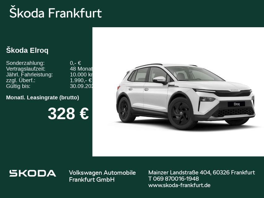 Skoda Elroq Essence 60 Smart Paket