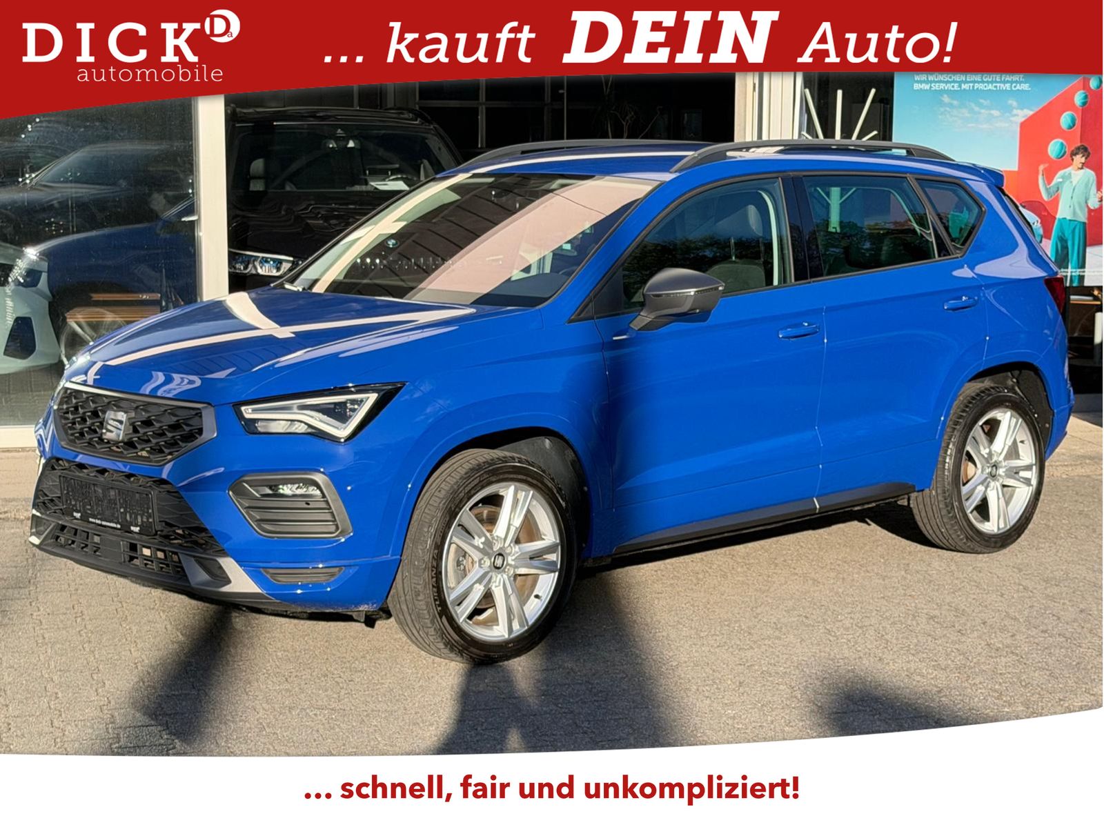 Fahrzeugabbildung SEAT Ateca 2.0TDI FR-Line VIRTU+LED+SHZ+KAM+TEMP+AHK+