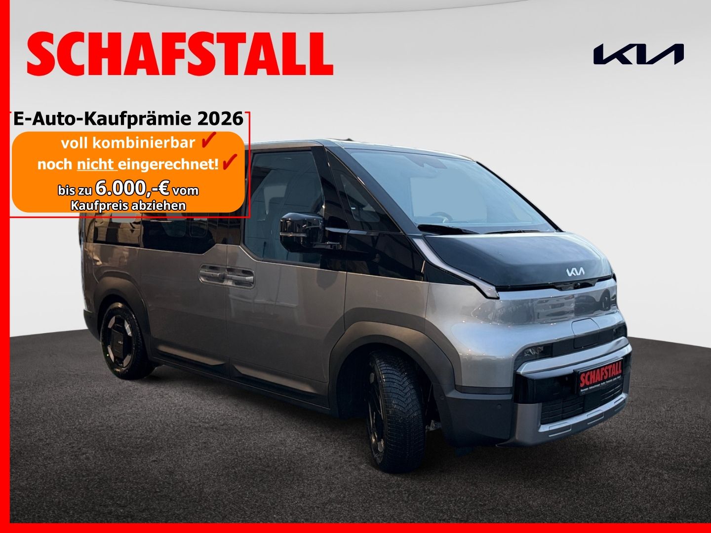 Kia PV5 ELITE 71.2 Gewerbe WP SMP PP SP AW November