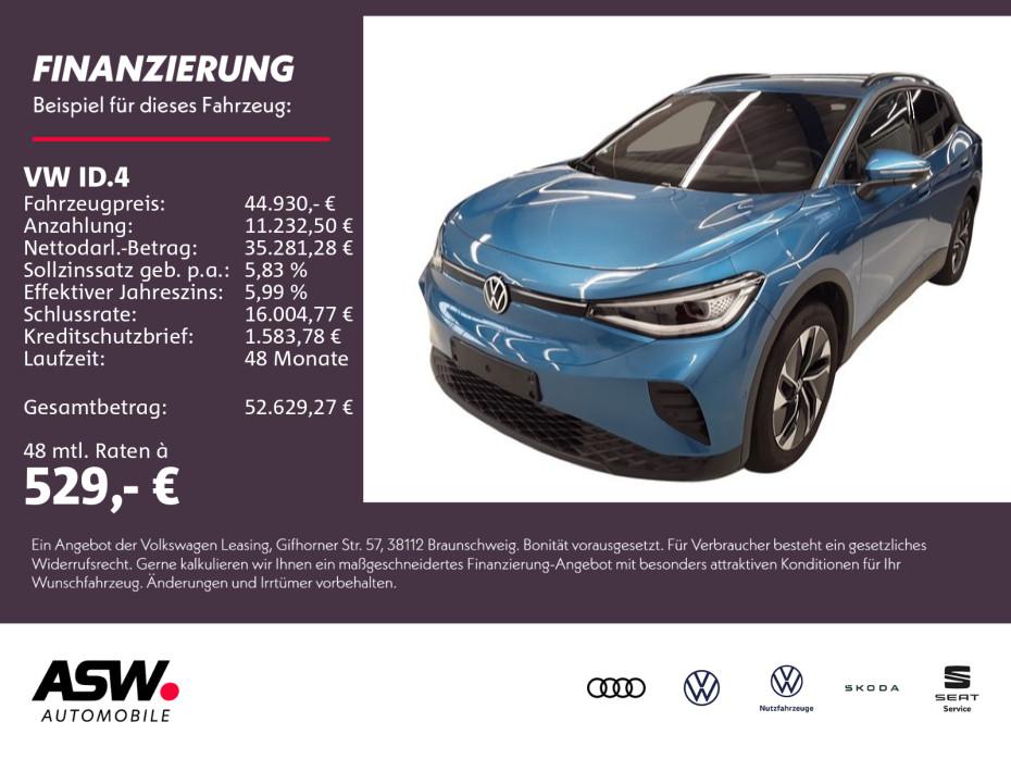 Volkswagen ID.4 Pro 4Motion electric AHK HUD WÄPU H&K SHZ