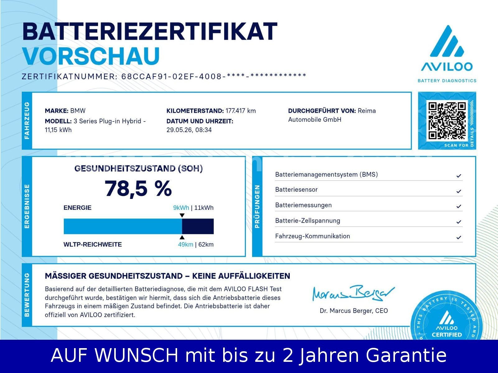 Fahrzeugabbildung BMW 330 e Touring Individual, LED, Leder, AHK