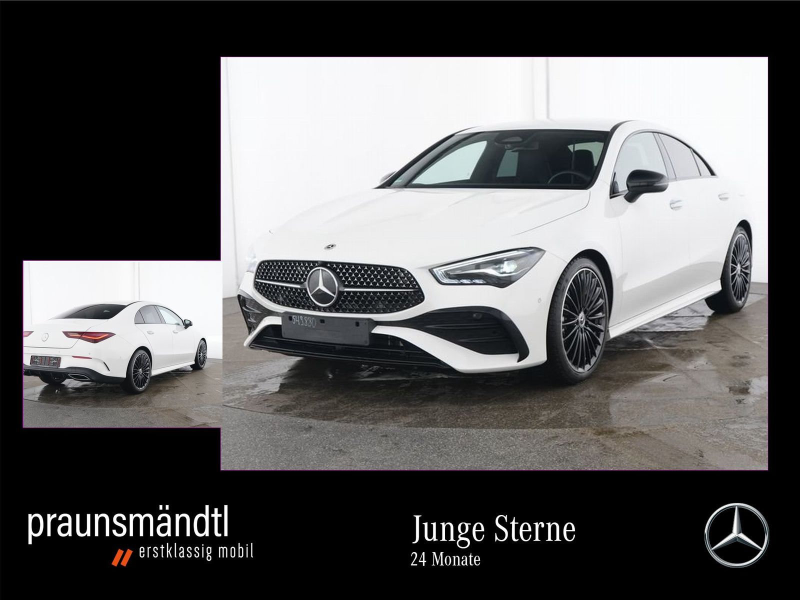 MERCEDES-BENZ CLA 180 AMG Night MBUX/LED/PTS/Kamera/19"/Ambien