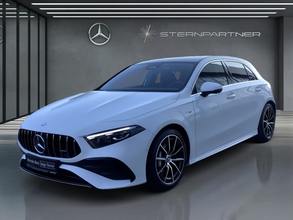 MERCEDES-BENZ A 35 AMG 4M PANO+DISTRONIC+360°+LeasAb485,-Net
