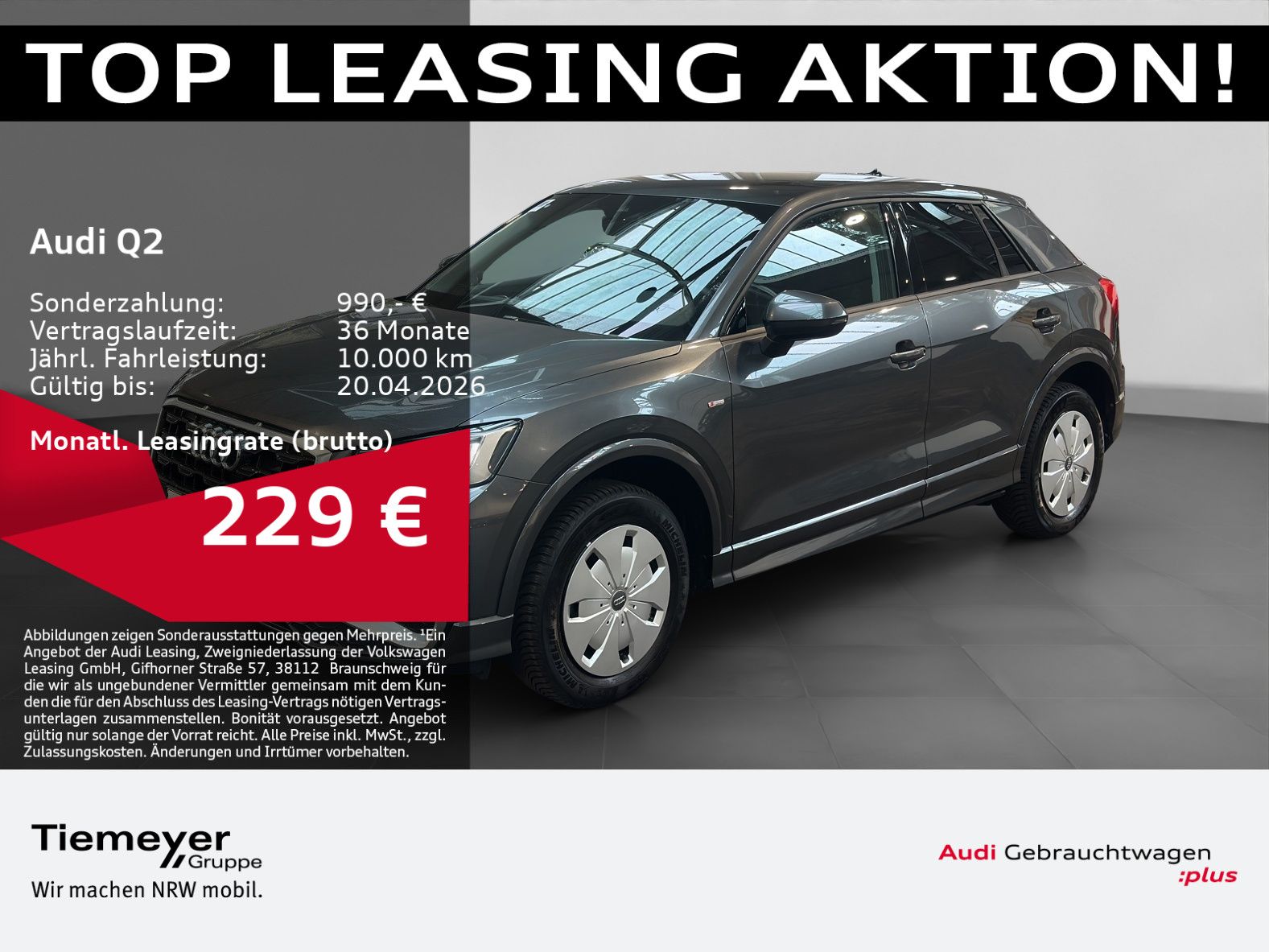 Audi Q2 30 TFSI S LINE eKLAPPE SPORTSITZE SMART-INT.