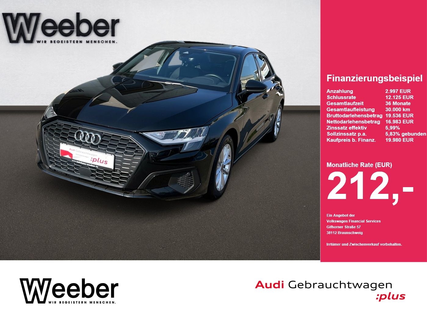 Audi A3 Sportback * PDC*GRA*SHZ*NAVI*16 ZOLL LM *