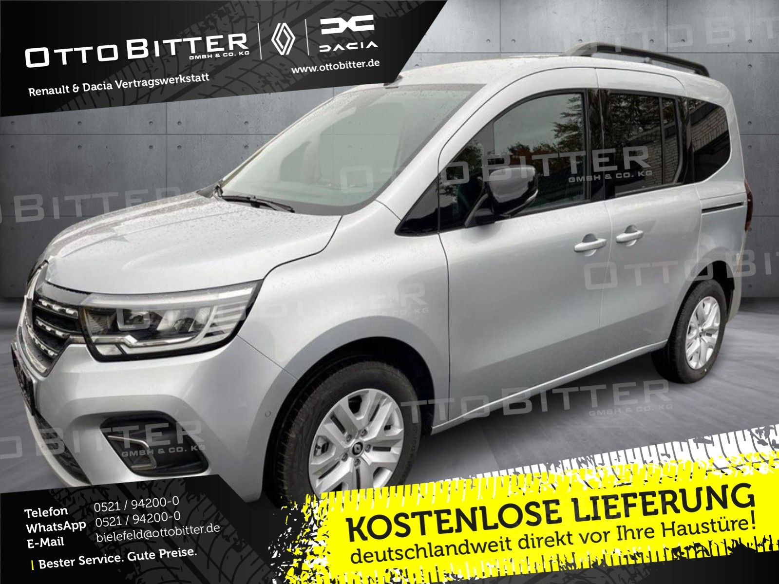 Renault Kangoo Techno TCe130 AUTOMATIK 5-SITZE KAMERA