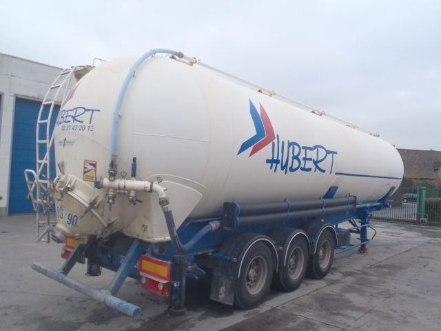 Spitzer SILO 60M³ S27DF tipper silo semi trailer