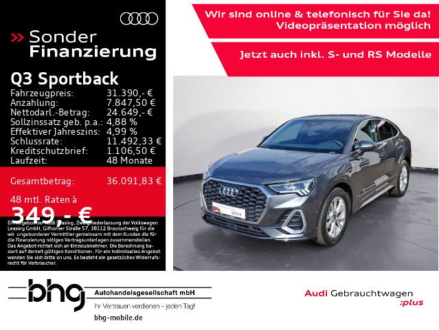 Audi Q3 Sportback 35 TDI quattro S Line Business Komf imagem 2