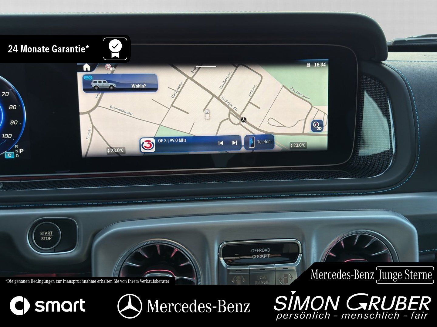 Fahrzeugabbildung Mercedes-Benz G 580 EQ Edition ONE magno opalith Fondentertain