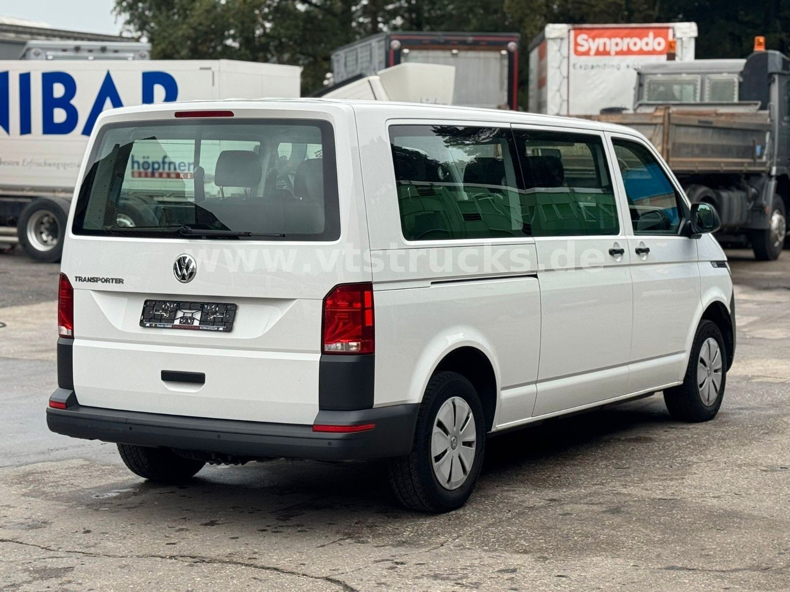 Volkswagen T6.1 Transporter Kombi lang 8 Sitzer Klima imagem 3