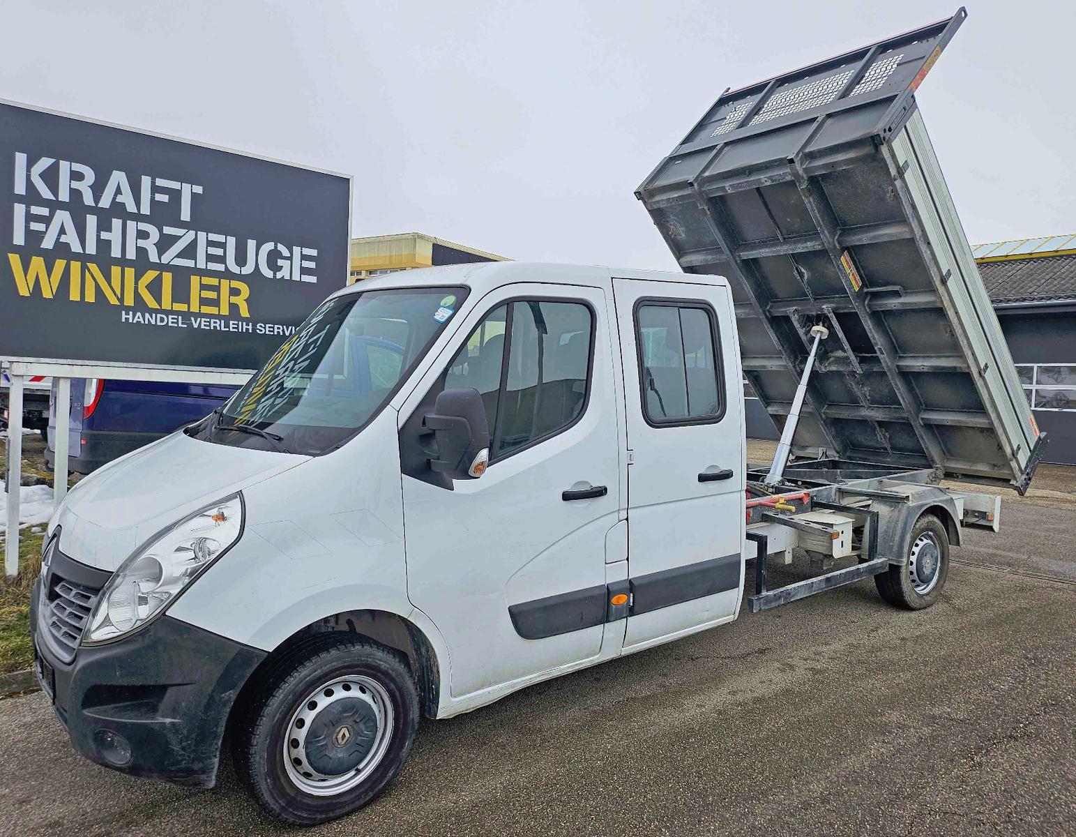 Renault Master 2.3 DCI 130 DoKa Kipper