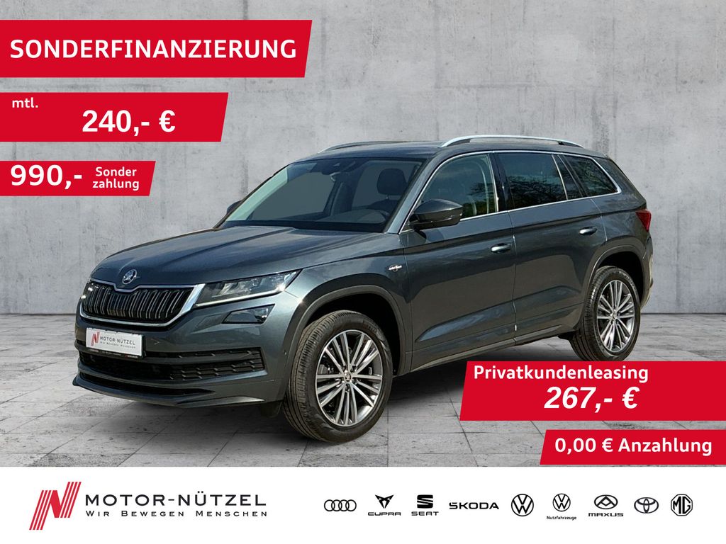 Skoda Kodiaq 2.0 TDI DSG 4x4 L&K LED+NAVI+SHZ+AHK+360°