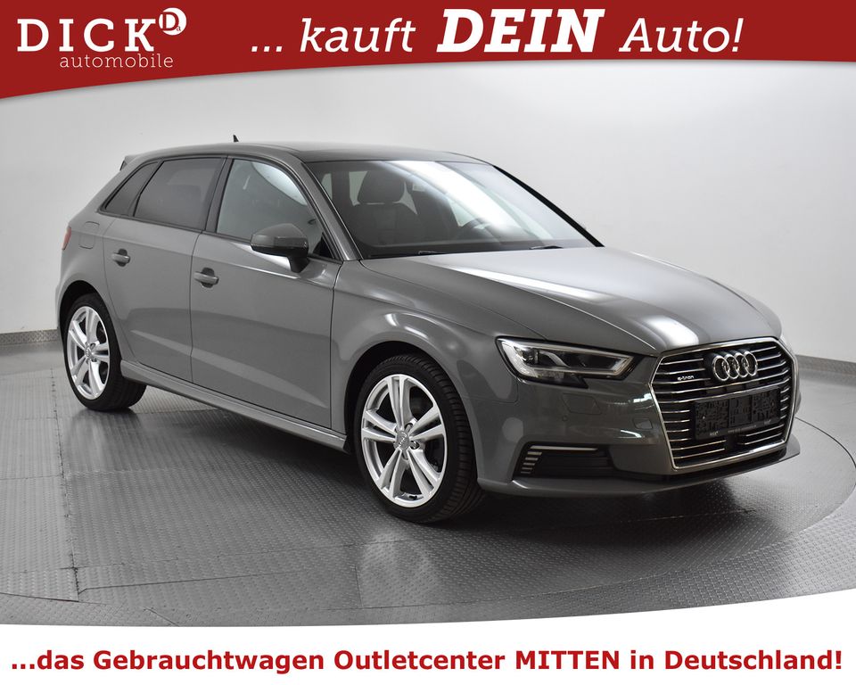 Audi A3 SB 40 e-tron S Line Sport VIRTU+PANO+LED+B&O+ - 2020