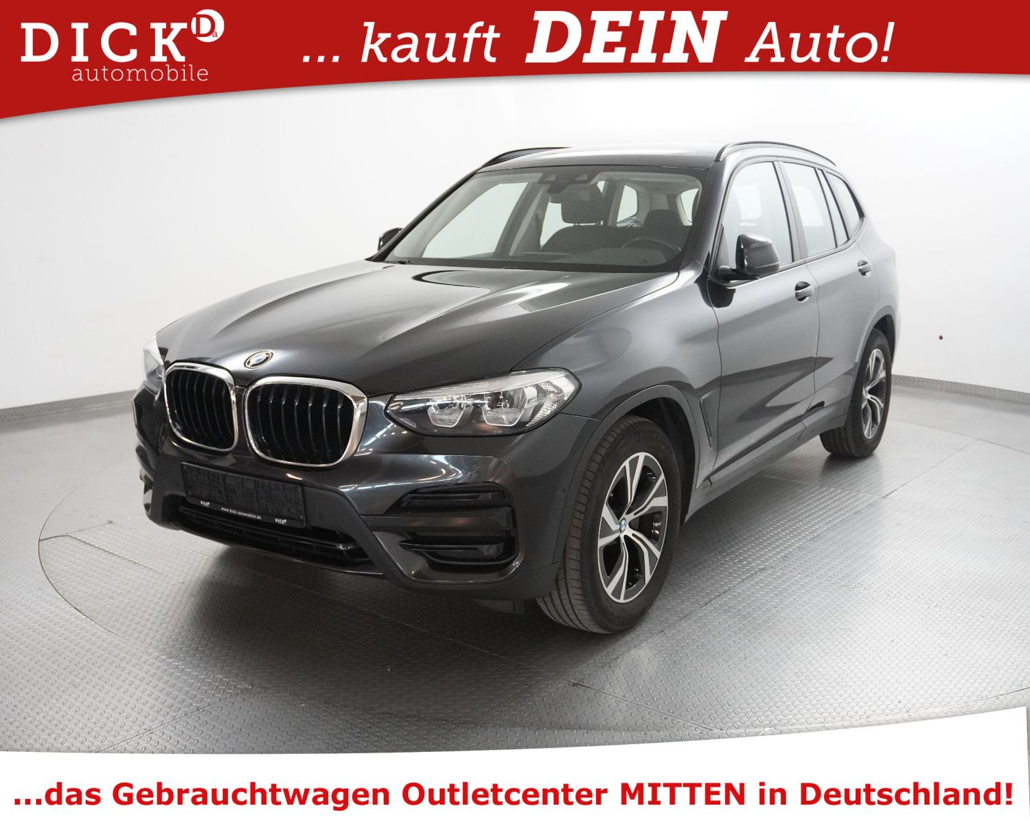 Fahrzeugabbildung BMW X3 xDr 20i Aut. Advant PROF+KAMER+SHZ+LED+TEMP+M