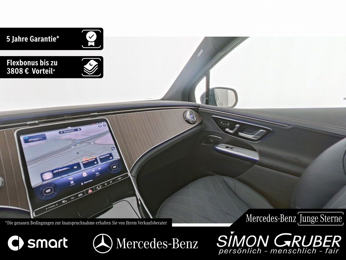 Fahrzeugabbildung Mercedes-Benz EQE 350+ SUV El Art Airmatic Massage Sitzklima