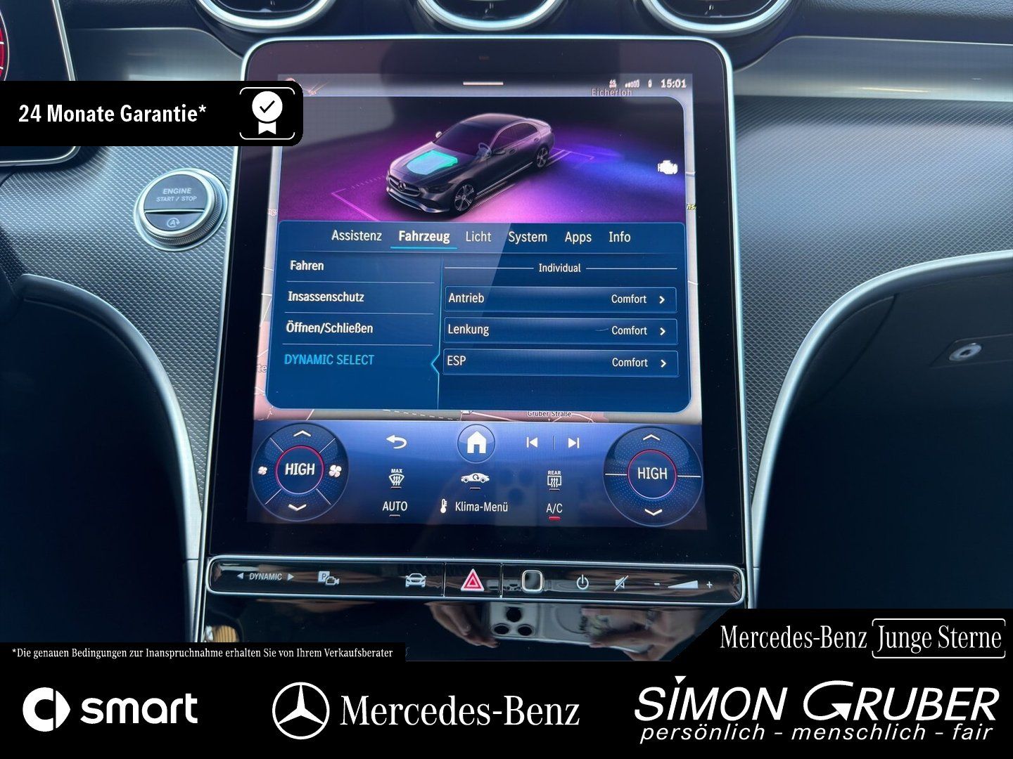 Fahrzeugabbildung Mercedes-Benz C 180 Avantgarde MBUX Kamera AHK LED DAB