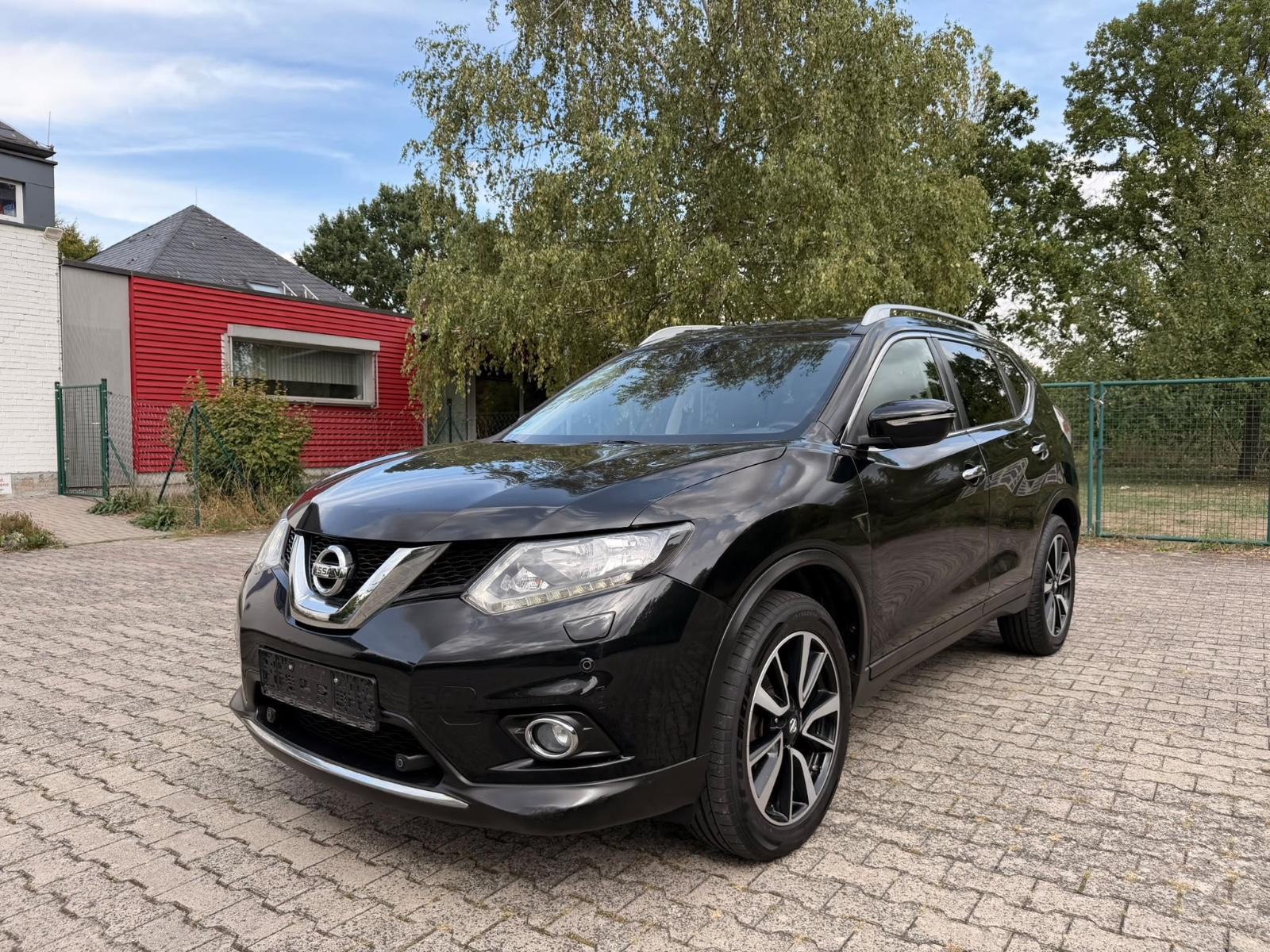 NISSAN X-TRAIL TEKNA 4X4 PANORAMIQUE GPS | 131 ch | BVM | HAYON ÉLECTRIQUE | VOLANT EN CUIR
