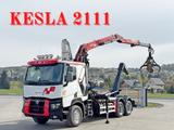Renault C520 * ABROLLKIPPER 4,80 m * KESLA * 6x4! - Renault LKWs