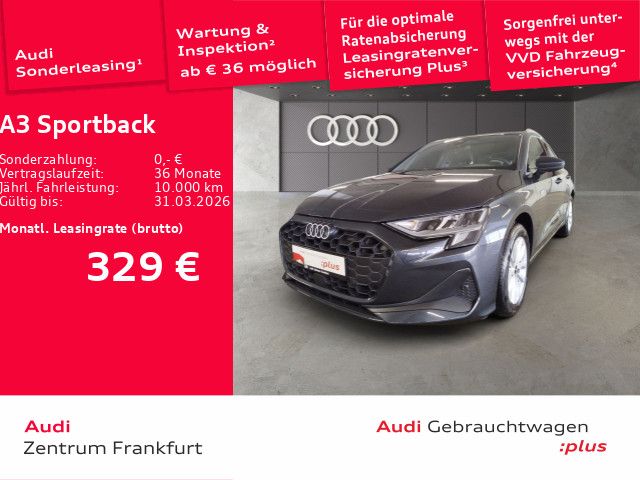 Audi A3 Sportback 30 TFSI Navi DAB VC PDC Sitzheizung