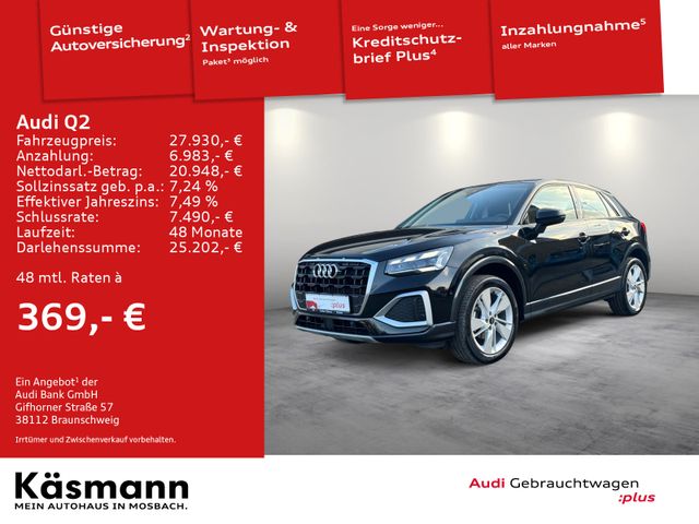 Audi Q2 35TFSI advanced AHK NAV KAM LED ACC