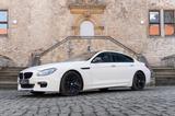 BMW 650I GC M-SPORT HUD B&O LED KAM NAV TOTW M+S 20" - weiße BMW 6er Reihe